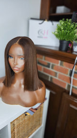 Canadian KokaHair Bob wigs for every style in canada "10-inch bone straight bob wig - Canada & USA wigs near me