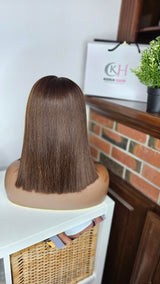 Canadian KokaHair Bob wigs for every style in canada "10-inch bone straight bob wig - Canada & USA wigs near me