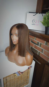Canadian KokaHair Bob wigs for every style in canada "10-inch bone straight bob wig - Canada & USA wigs near me