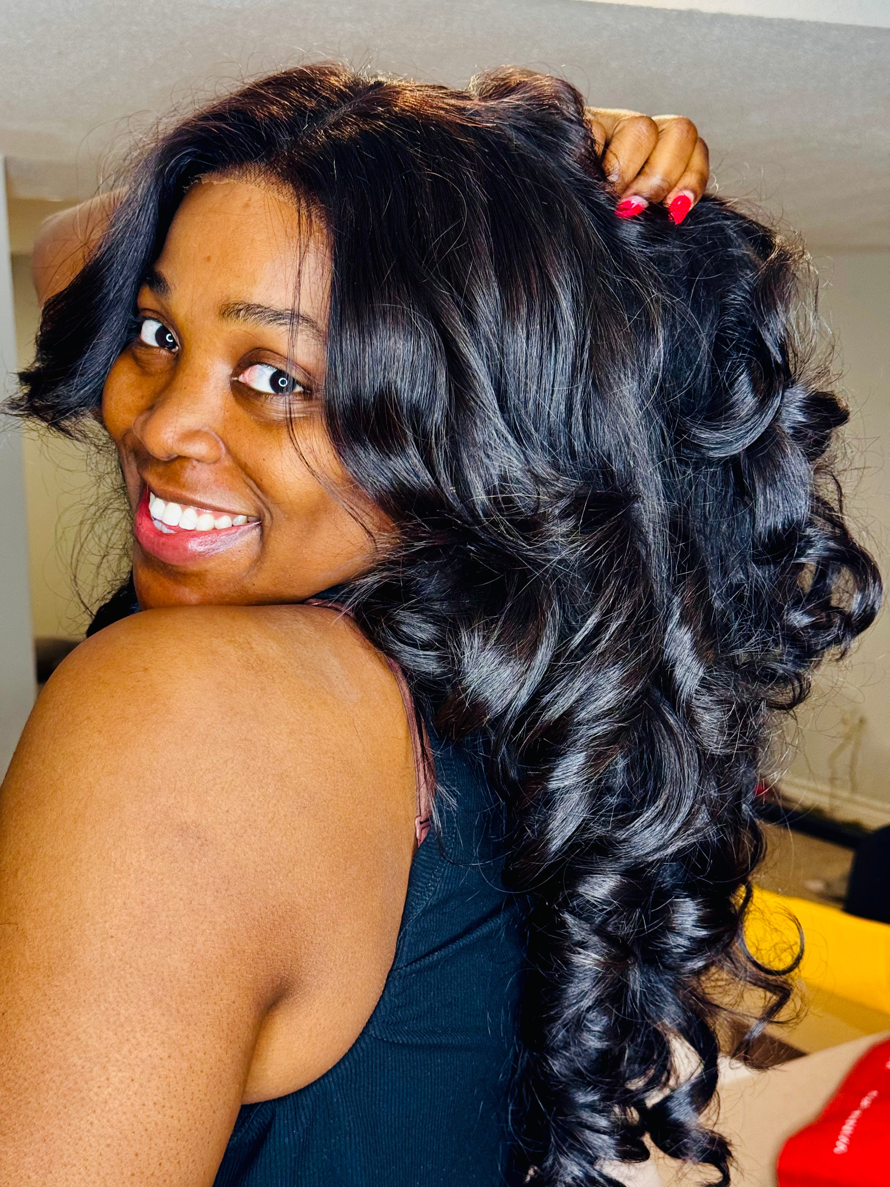 Jay wavy wig layered