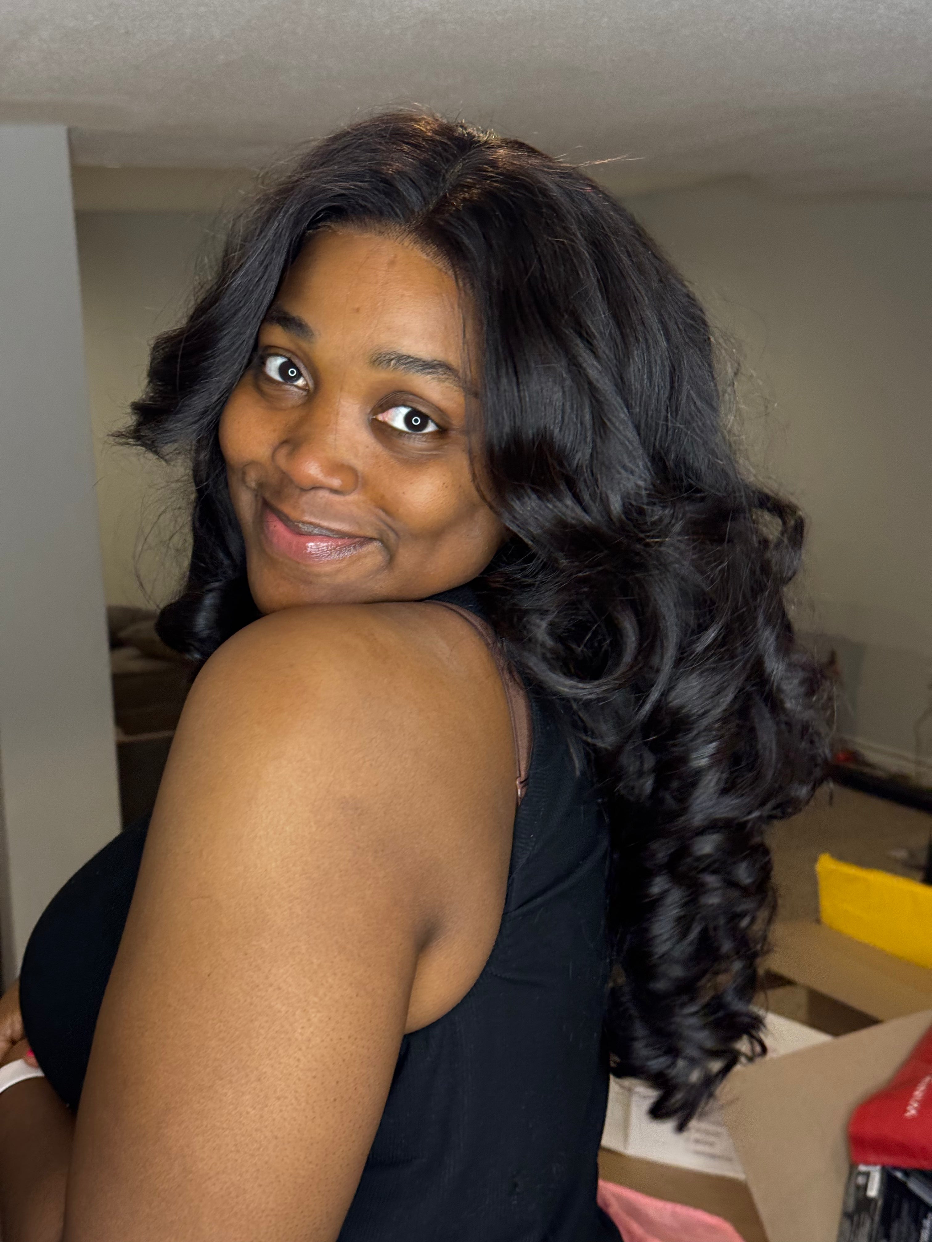 Jay wavy wig layered