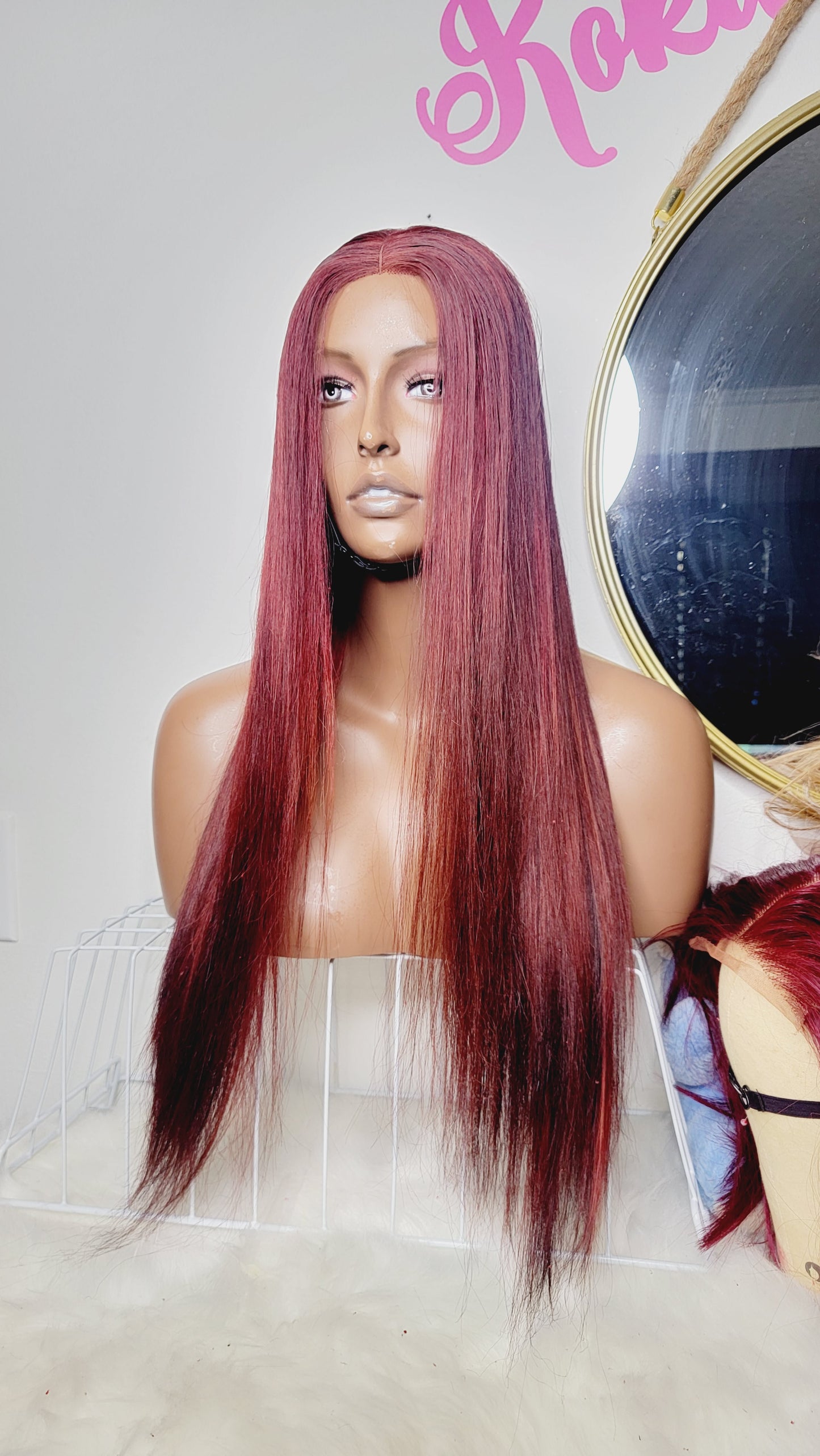 20" Bone straight