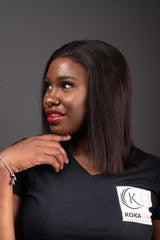 Canadian KokaHair Bob wigs for every style in canada "10-inch bone straight bob wig - Canada & USA wigs near me