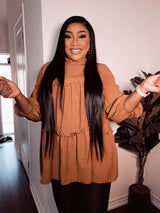 24" Bone straight luxury frontal wig