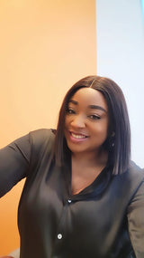 Canadian KokaHair Bob wigs for every style in canada "10-inch bone straight bob wig - Canada & USA"Canadian KokaHair Bob wigs for every style in canada "10-inch bone straight bob wig - Canada & USA wigs near me