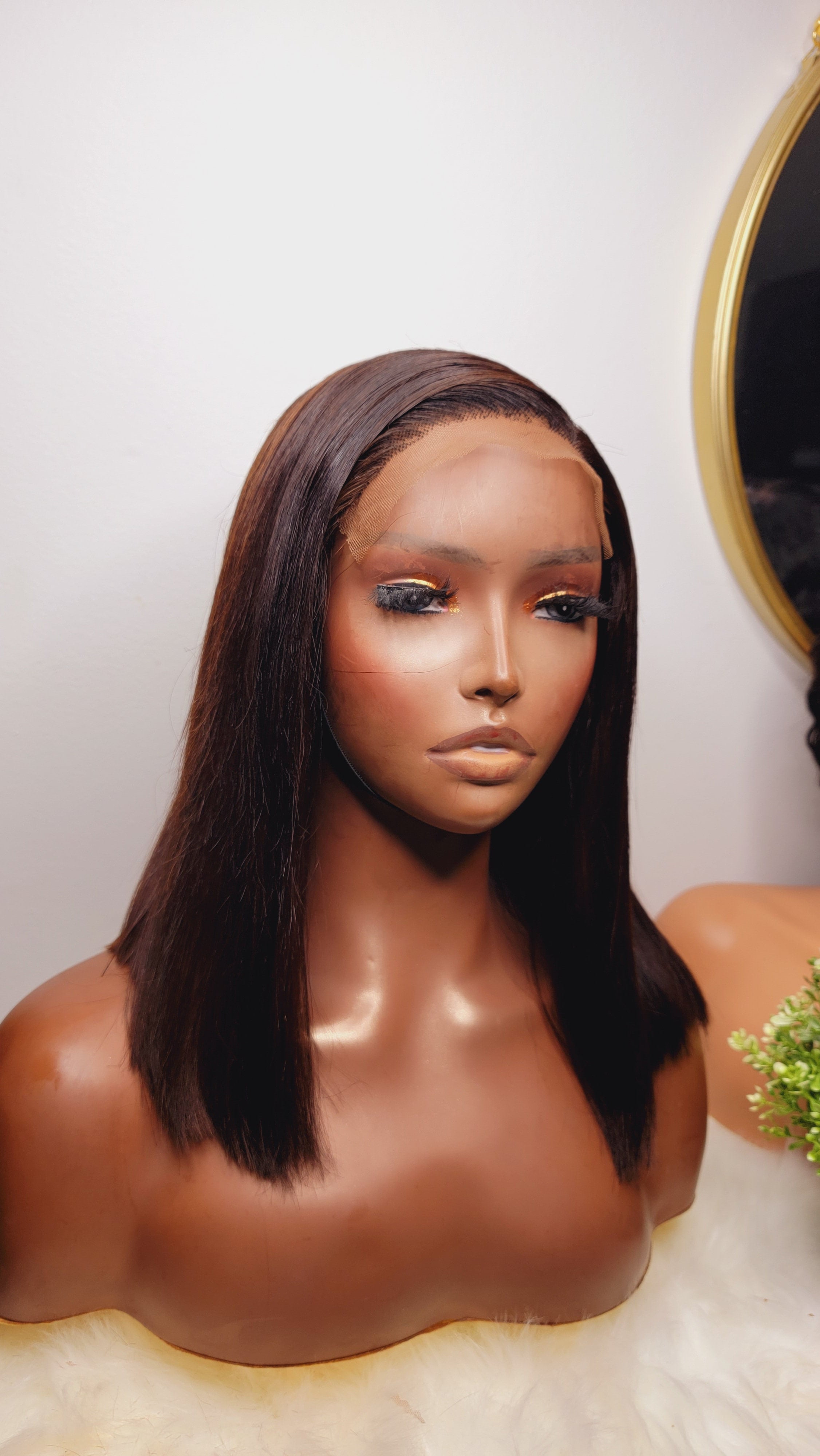 10' Bone Straight Ombre