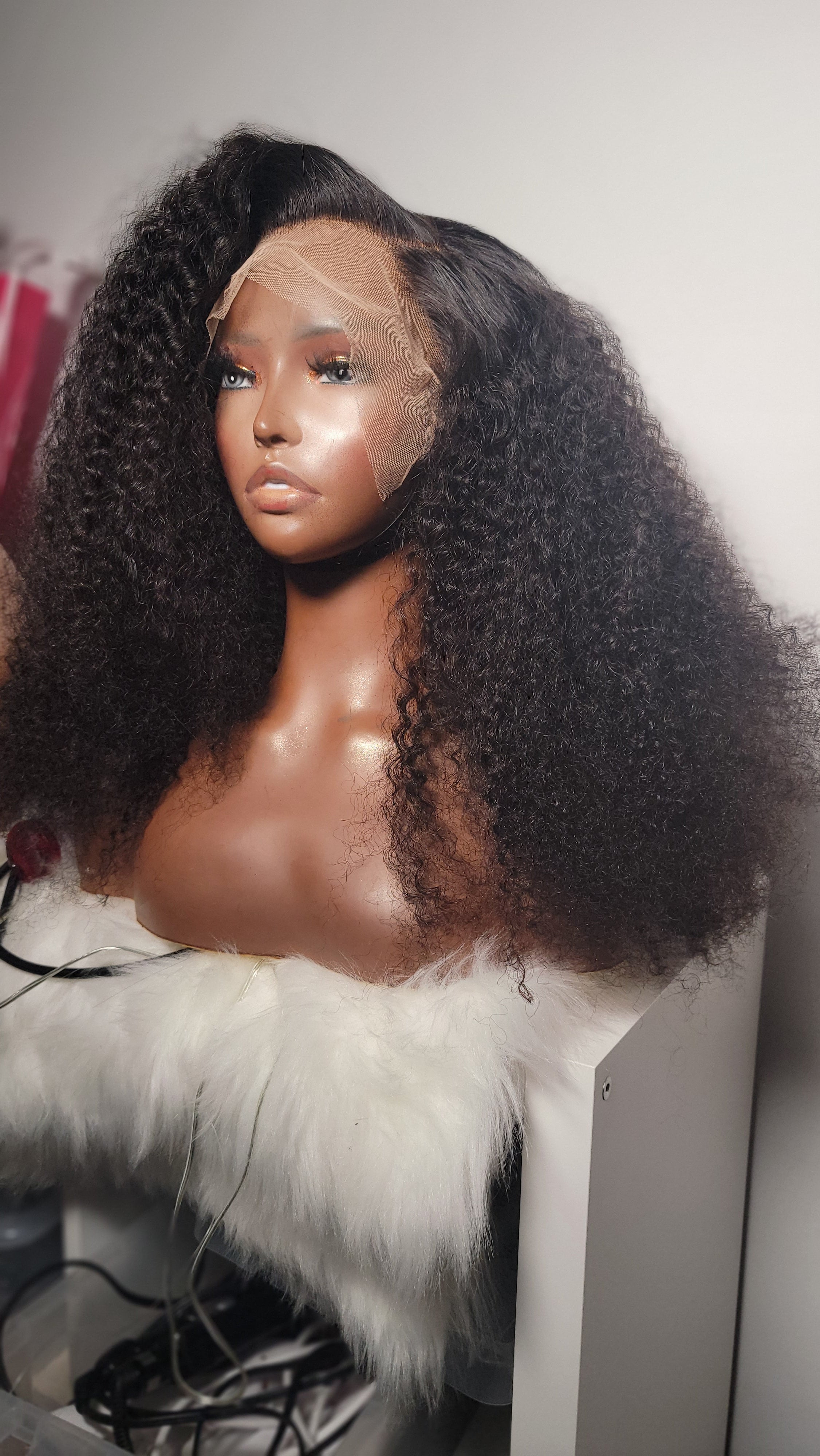 20' Pixie curl combed out