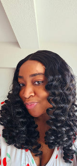 Hollywood curls